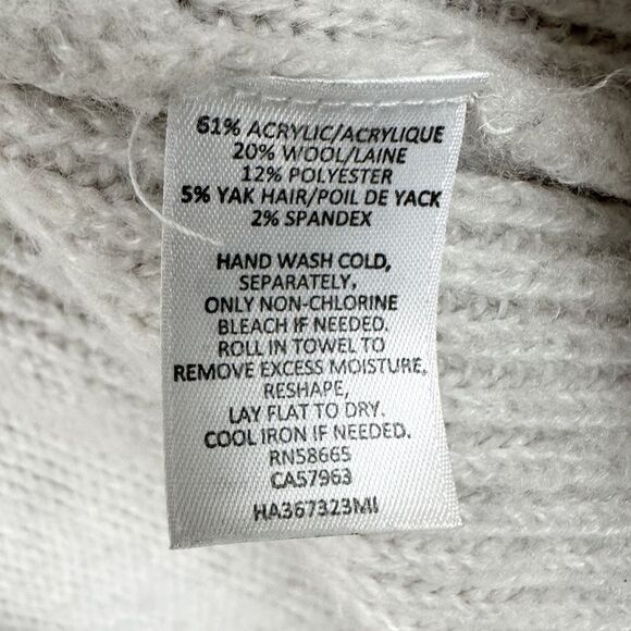 Halogen Long Open Front Cardigan Size Medium - Picture 9 of 9